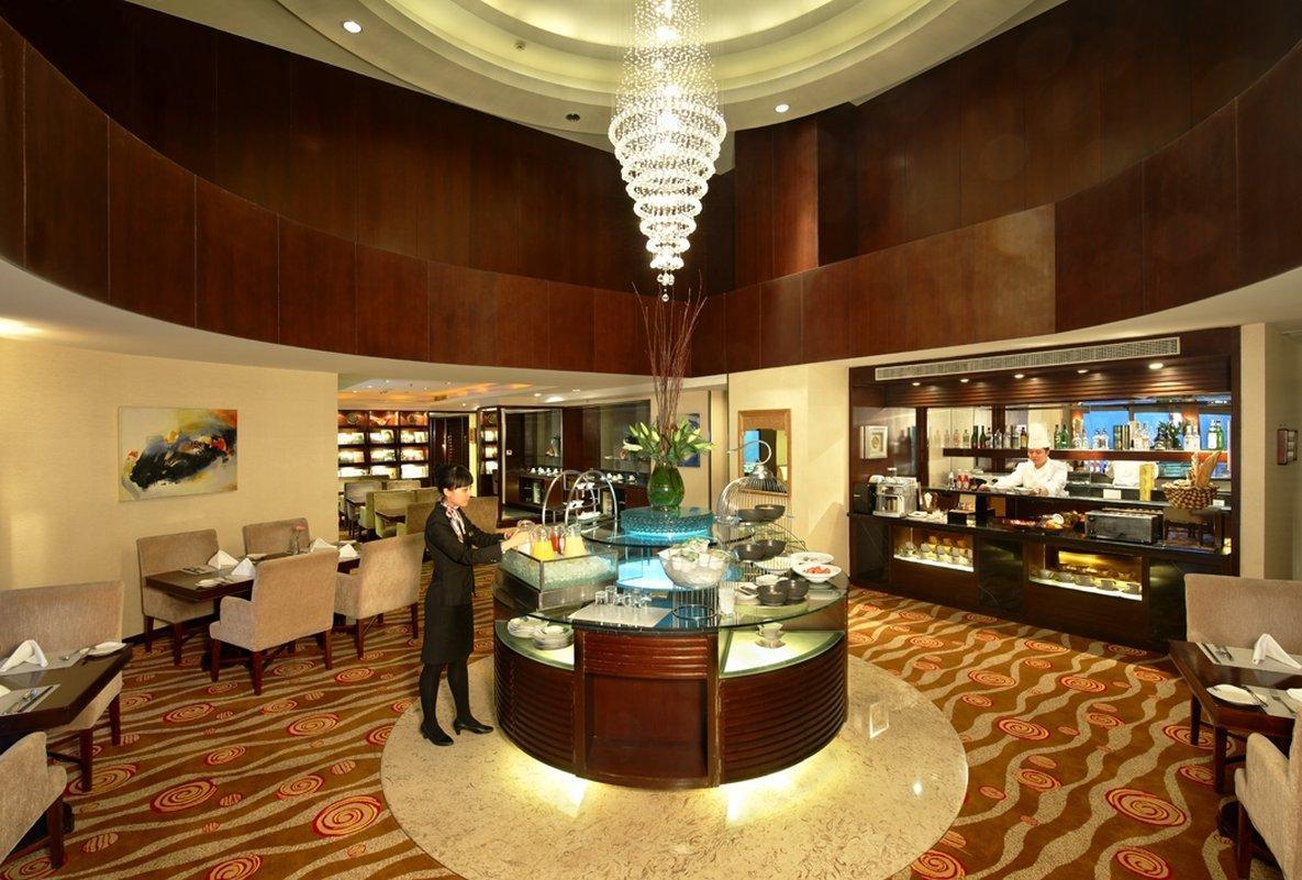 Hotel Nikko Tiencin Zewnętrze zdjęcie The lobby lounge